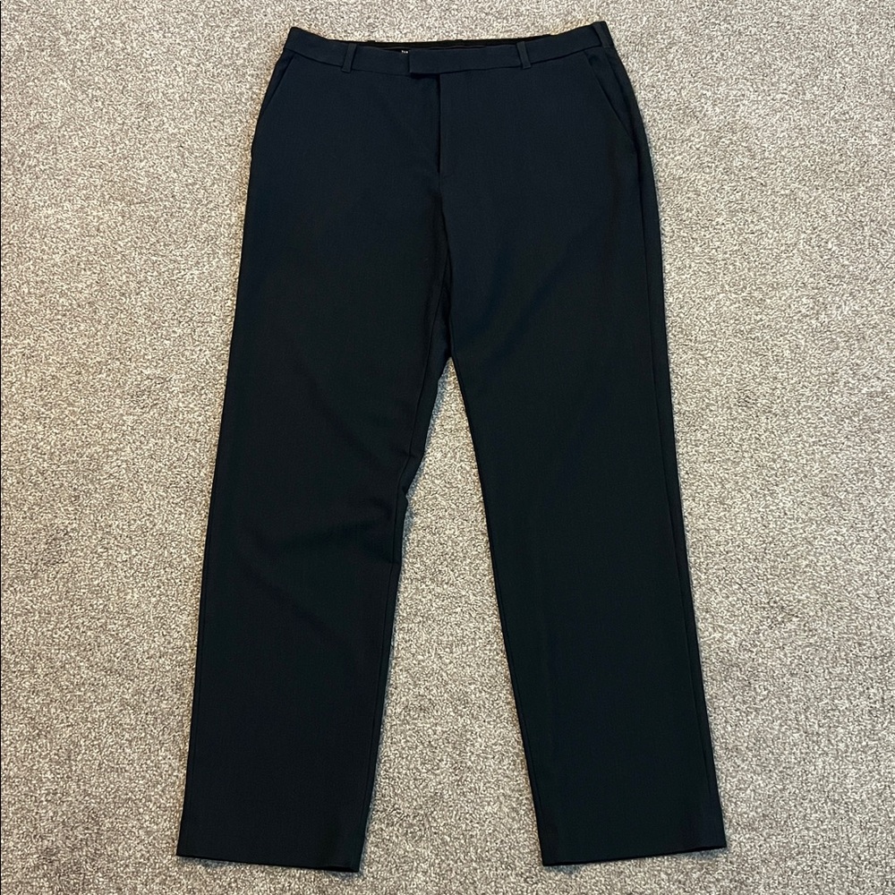 Van Heusen Men's Classic‎ Black Trousers